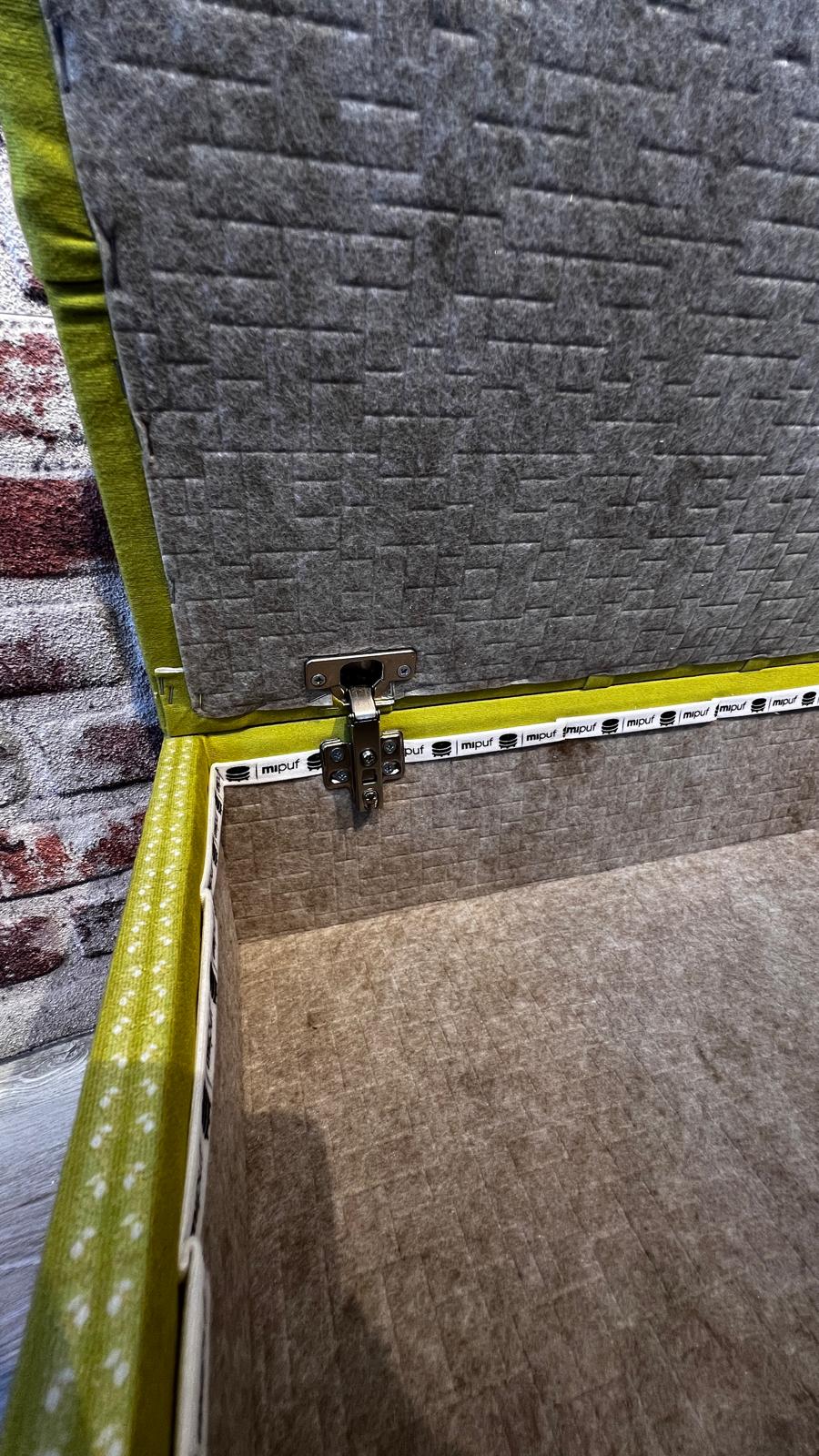 Harem Desenli Sandıklı Dekoratif Puf - Görsel 3